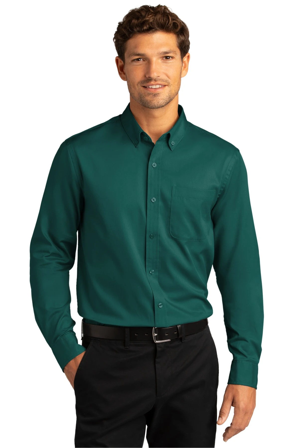 Long Sleeve SuperPro React™ Twill Shirt 13 Long Sleeve SuperPro React™ Twill Shirt - Image 11