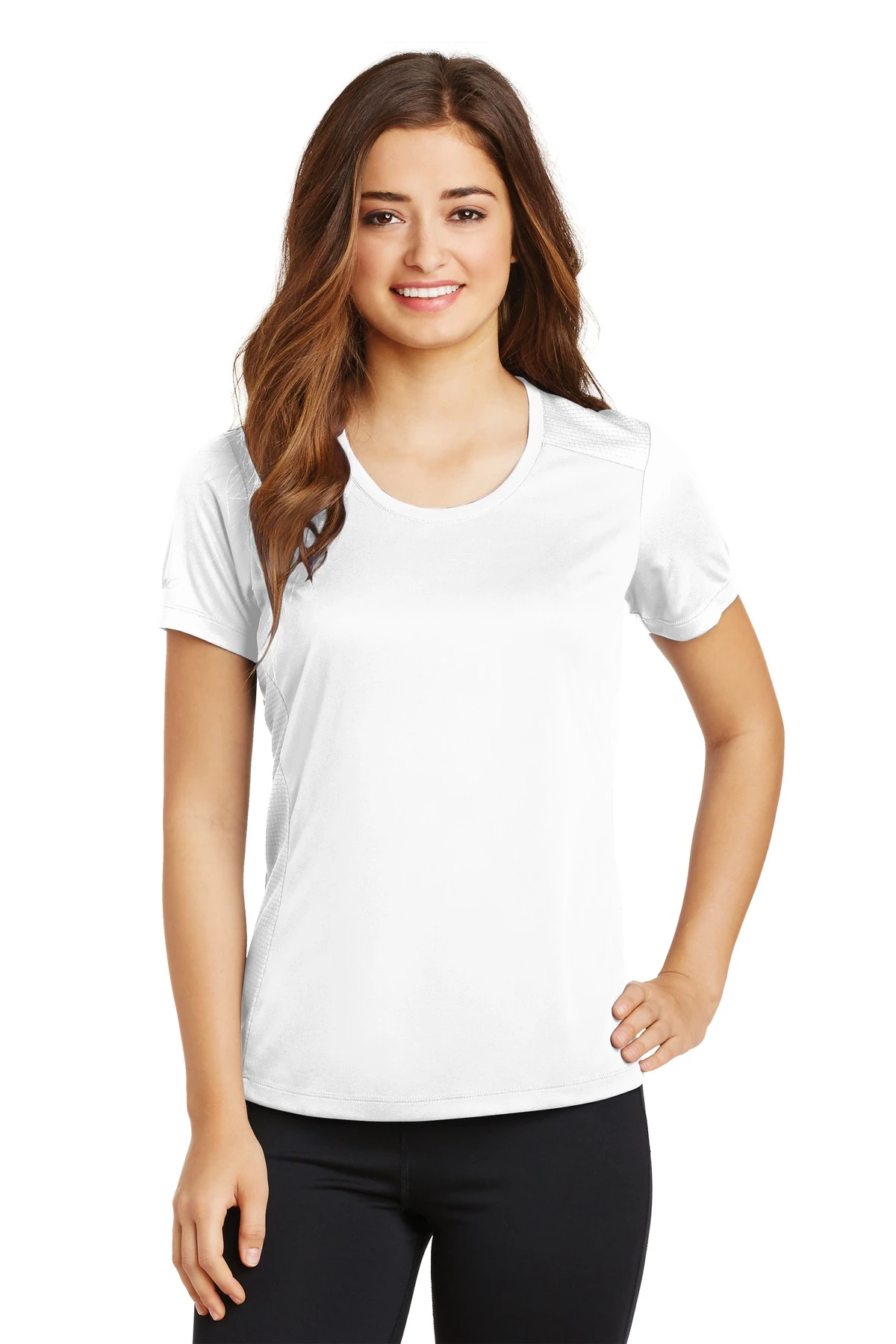 Ladies PosiCharge Elevate Scoop Neck Tee 8 Ladies PosiCharge Elevate Scoop Neck Tee - Image 6