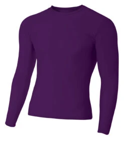 Adult Polyester Spandex Long Sleeve Compression T-Shirt -Jiffyshirts Sales Store 9179cf9d52ed91