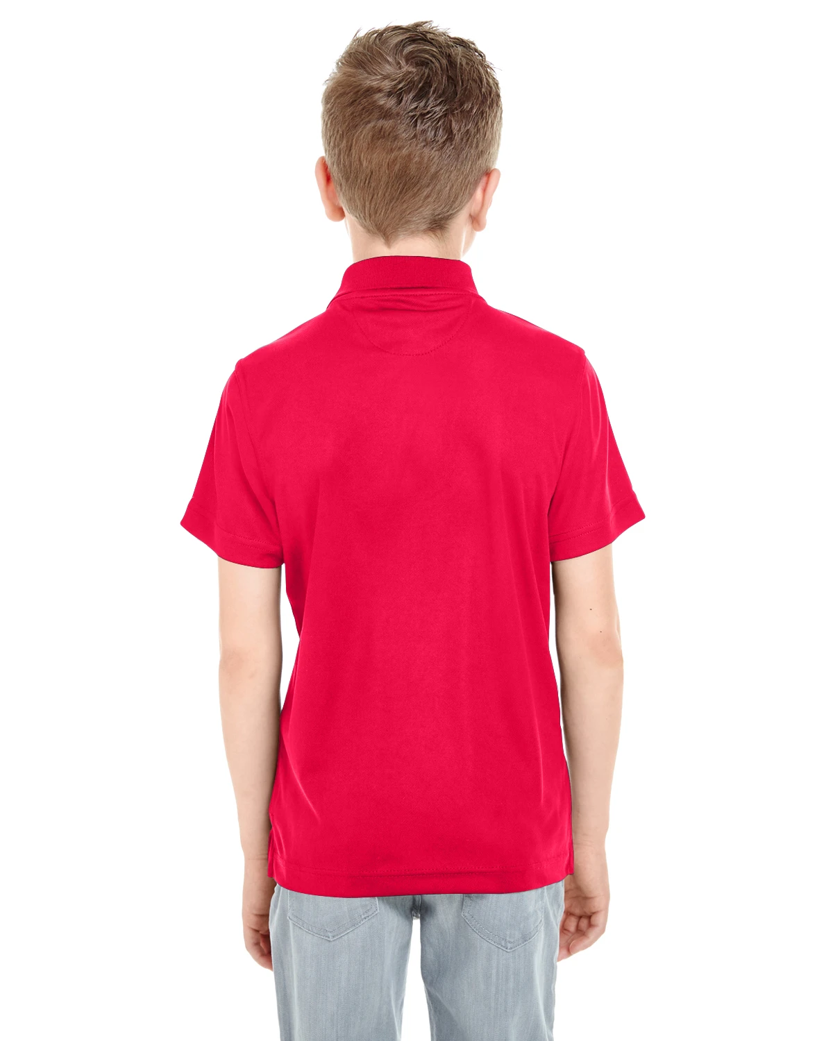 Youth Unisex Cool & Dry Mesh Piqué Polo 5 Youth Unisex Cool & Dry Mesh Piqué Polo - Image 3