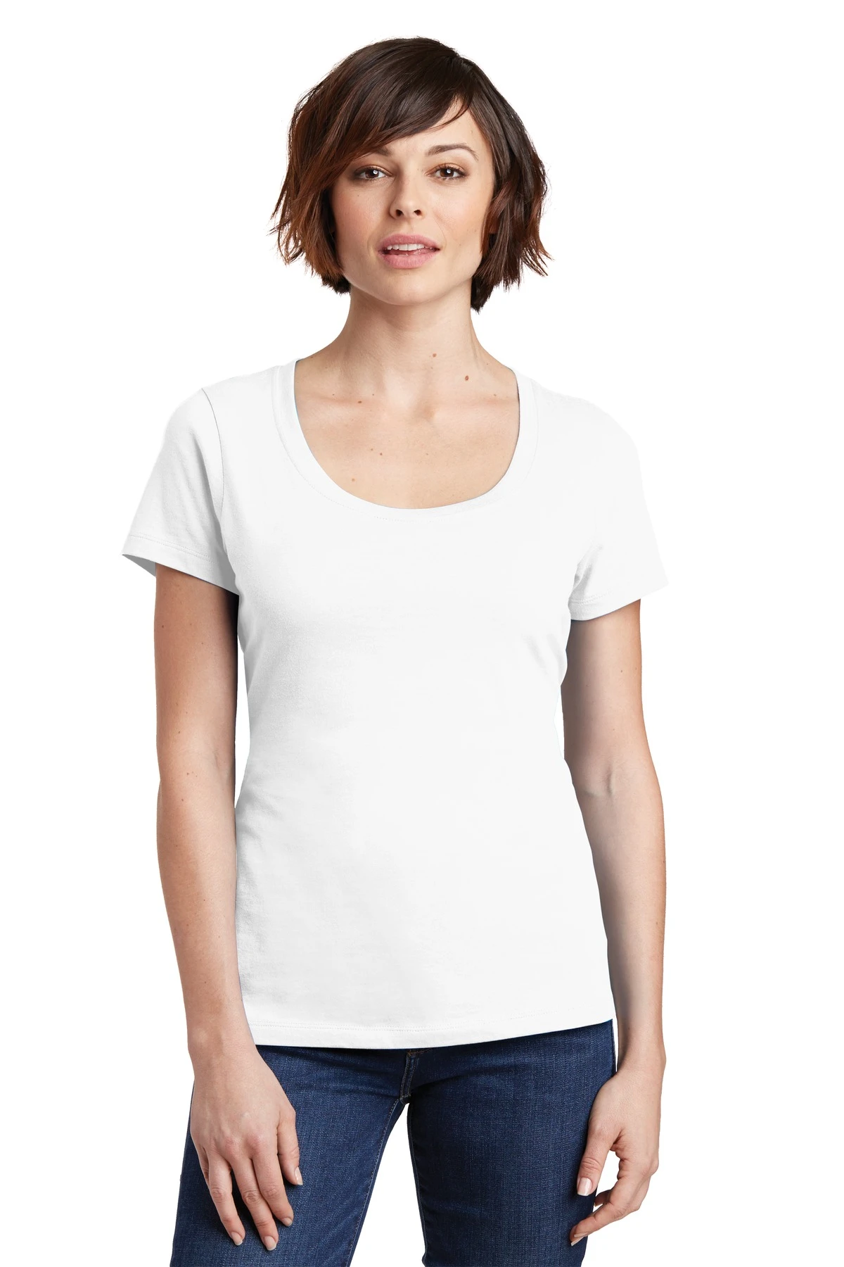 District Ladies' Perfect Weight Scoop Tee 8 District Ladies' Perfect Weight Scoop Tee - Image 6