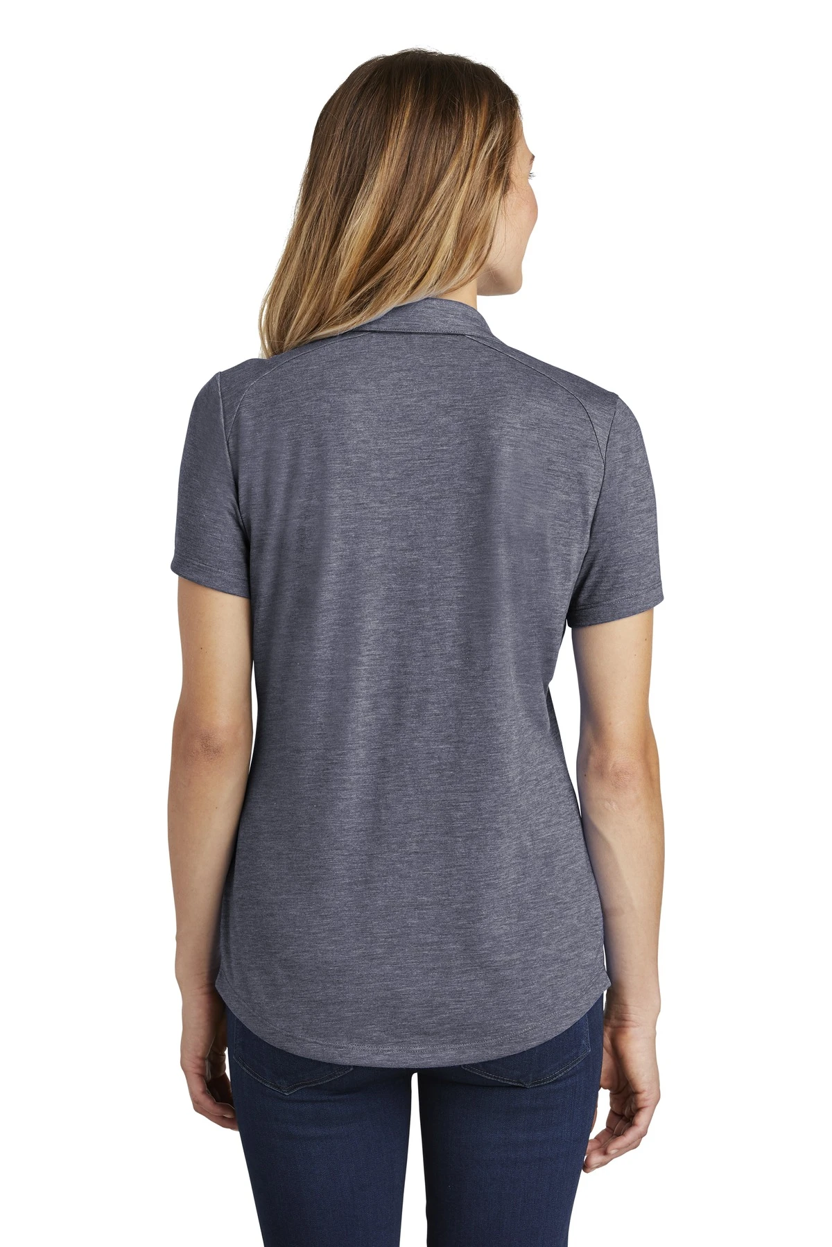 Ladies PosiCharge Tri-Blend Wicking Polo 4 Ladies PosiCharge Tri-Blend Wicking Polo - Image 2