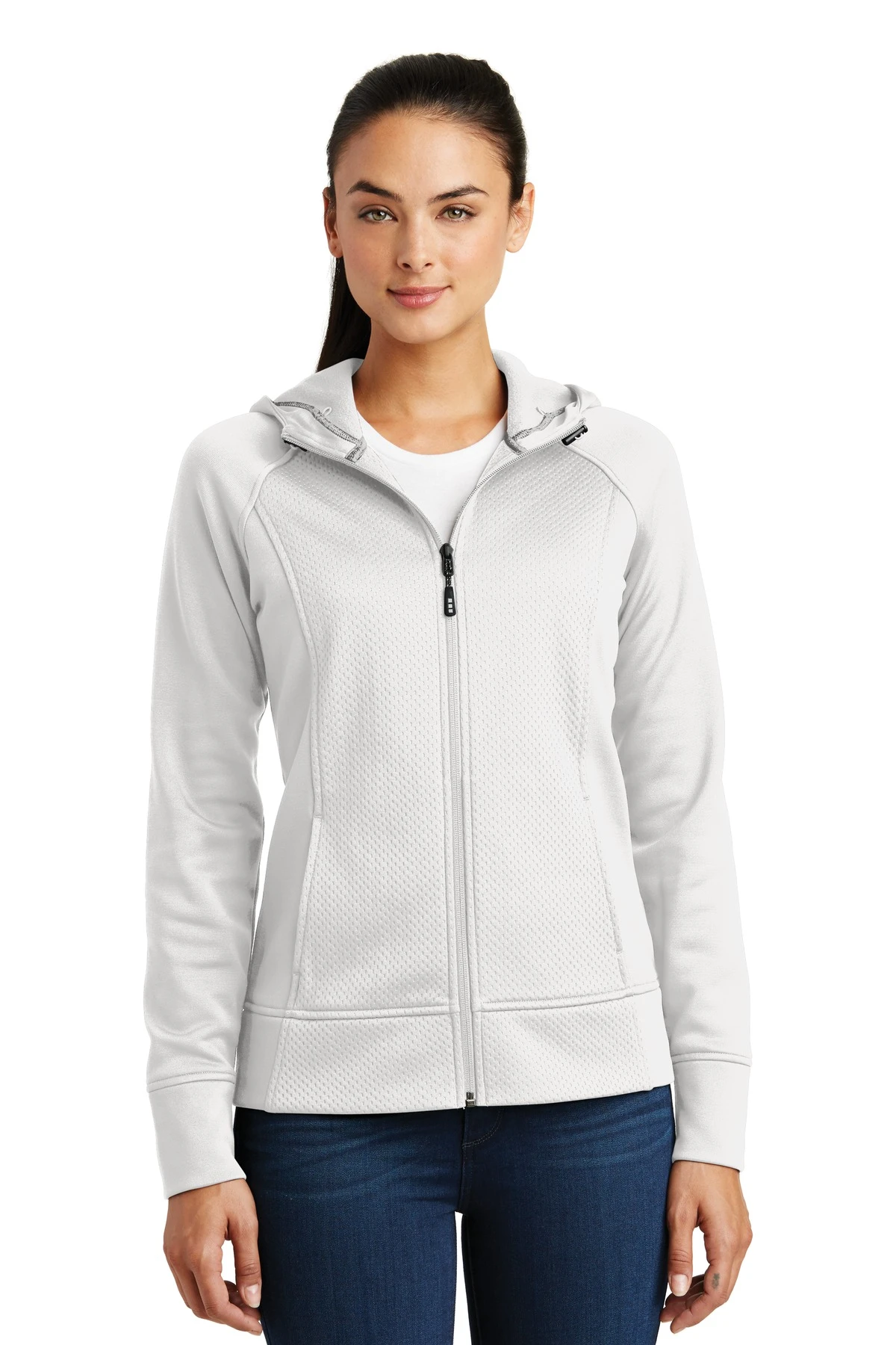 Ladies Rival Tech Fleece Full-Zip Hooded Jacket 6 Ladies Rival Tech Fleece Full-Zip Hooded Jacket - Image 4