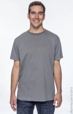 Men's 5.5 Oz., 100% Organic Cotton Classic Short-Sleeve T-Shirt 24 Men's 5.5 Oz., 100% Organic Cotton Classic Short-Sleeve T-Shirt -Jiffyshirts Sales Store 92DEC918ED854E