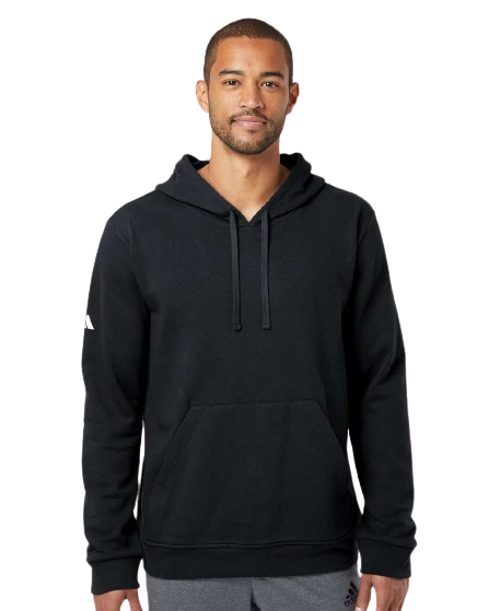 ADIDAS Unisex Fleece Hooded Sweatshirt 10 ADIDAS Unisex Fleece Hooded Sweatshirt - Image 8