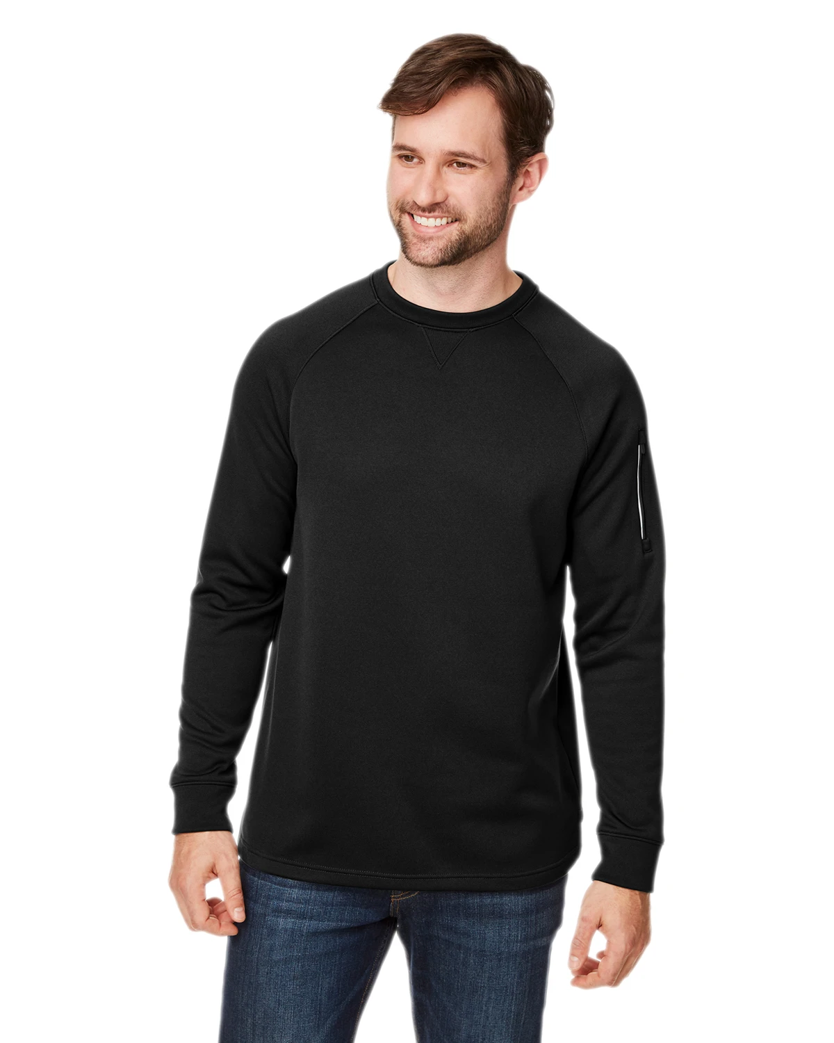 Unisex Fusion ChromaSoft™ Fleece Crew Pullover 3 Unisex Fusion ChromaSoft™ Fleece Crew Pullover