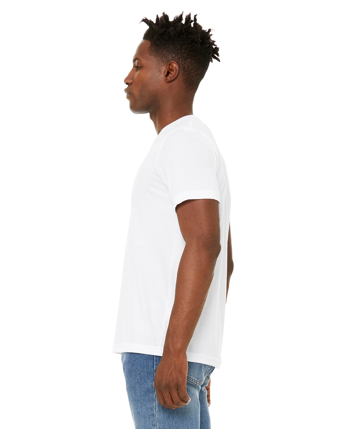 Unisex Sueded T-Shirt 4 Unisex Sueded T-Shirt - Image 2