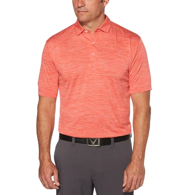 Callaway Men's Broken Stripe Texture Polo 6 Callaway Men's Broken Stripe Texture Polo - Image 4