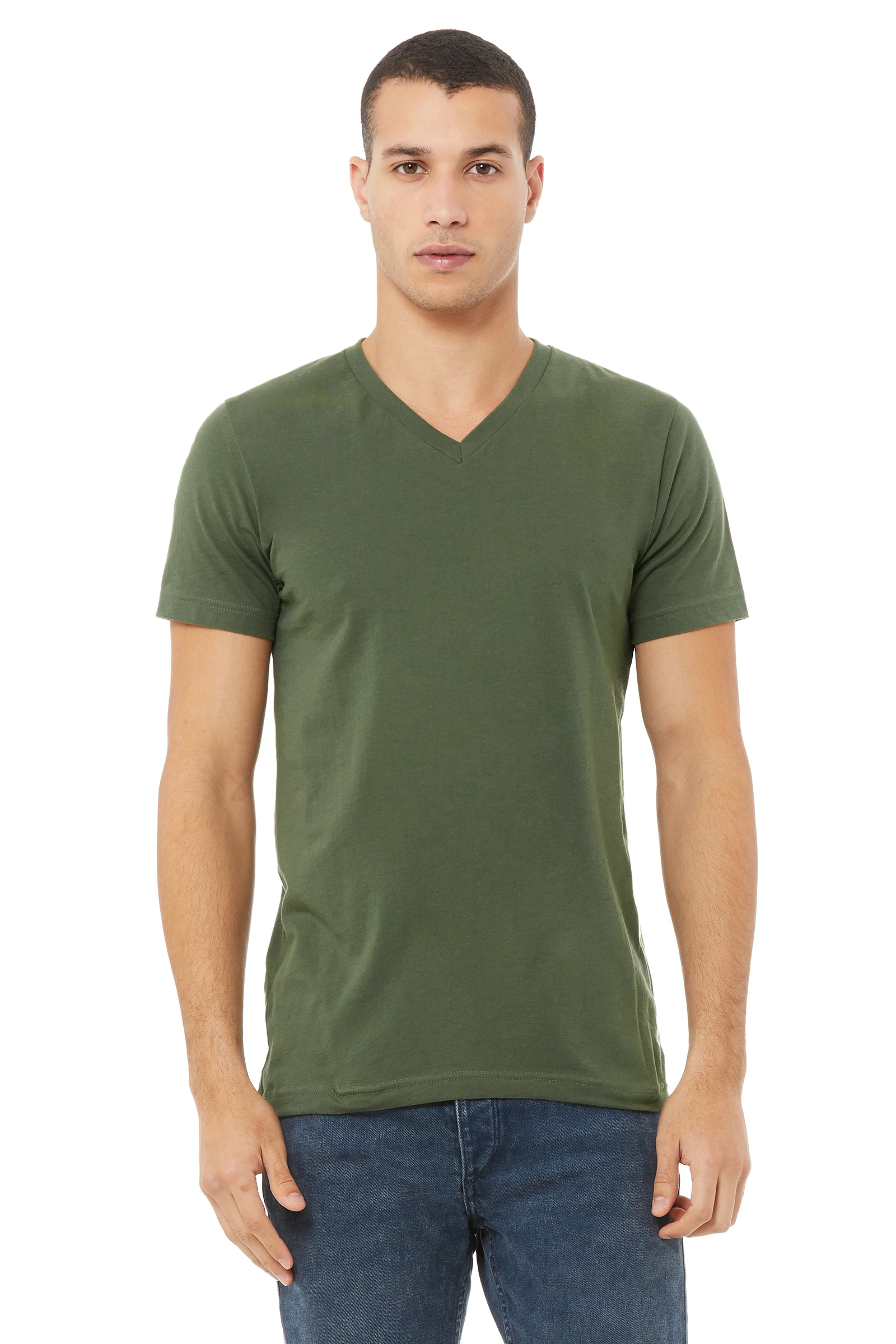 Unisex Jersey Short-Sleeve V-Neck T-Shirt 22 Unisex Jersey Short-Sleeve V-Neck T-Shirt - Image 20