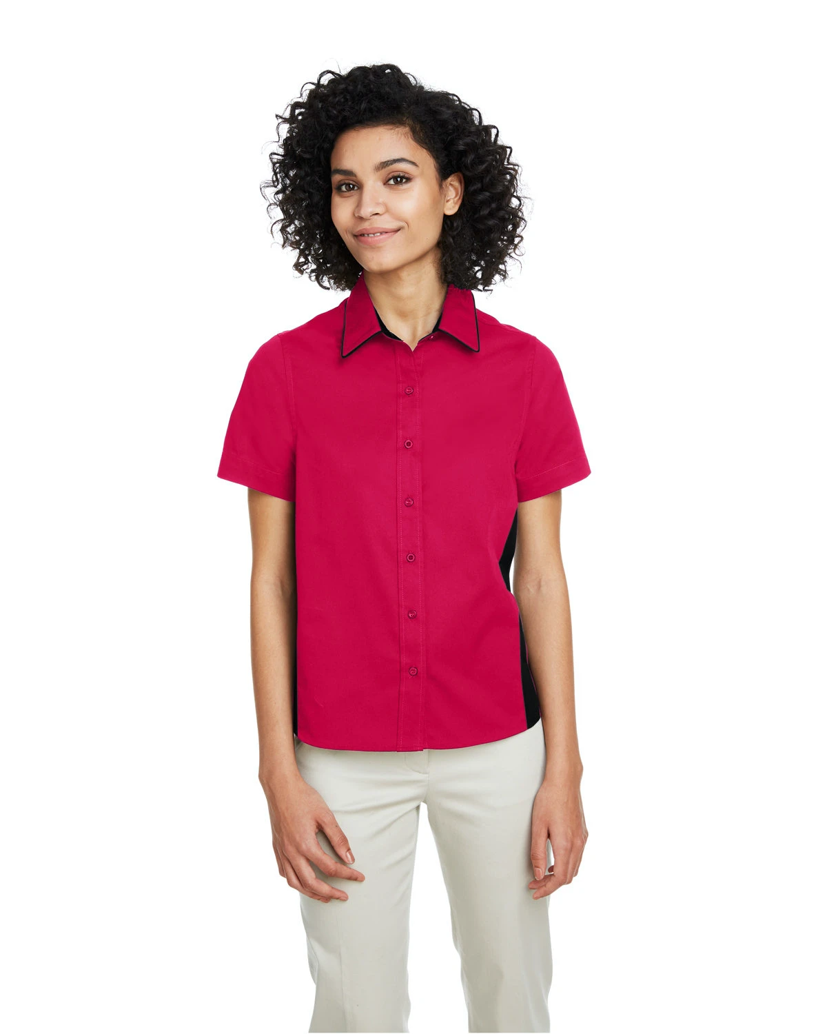 Ladies' Flash IL Colorblock Short Sleeve Shirt 3 Ladies' Flash IL Colorblock Short Sleeve Shirt
