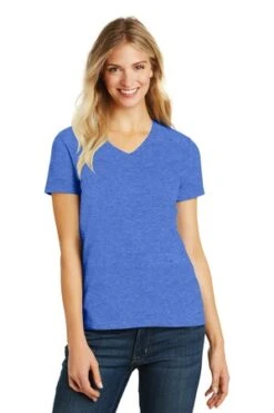 District Ladies' Perfect Blend V-Neck Tee 38 District Ladies' Perfect Blend V-Neck Tee -Jiffyshirts Sales Store 94a8efea59d8f0