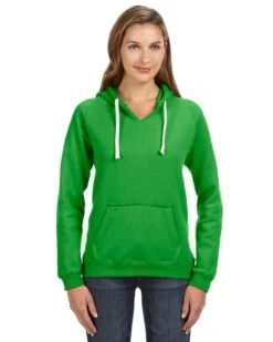 Ladies' Sydney Brushed V-Neck Hood -Jiffyshirts Sales Store 94d6f8635783d3