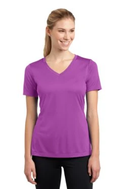 Ladies PosiCharge Competitor V-Neck Tee -Jiffyshirts Sales Store 951af75187204e