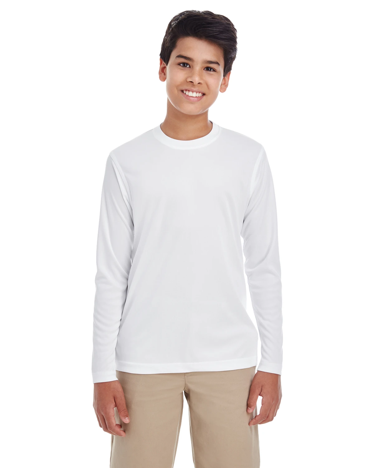 Youth Unisex Cool & Dry Performance Long-Sleeve Top 3 Youth Unisex Cool & Dry Performance Long-Sleeve Top