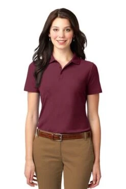 Ladies Stain-Resistant Polo -Jiffyshirts Sales Store 955195171d79a9