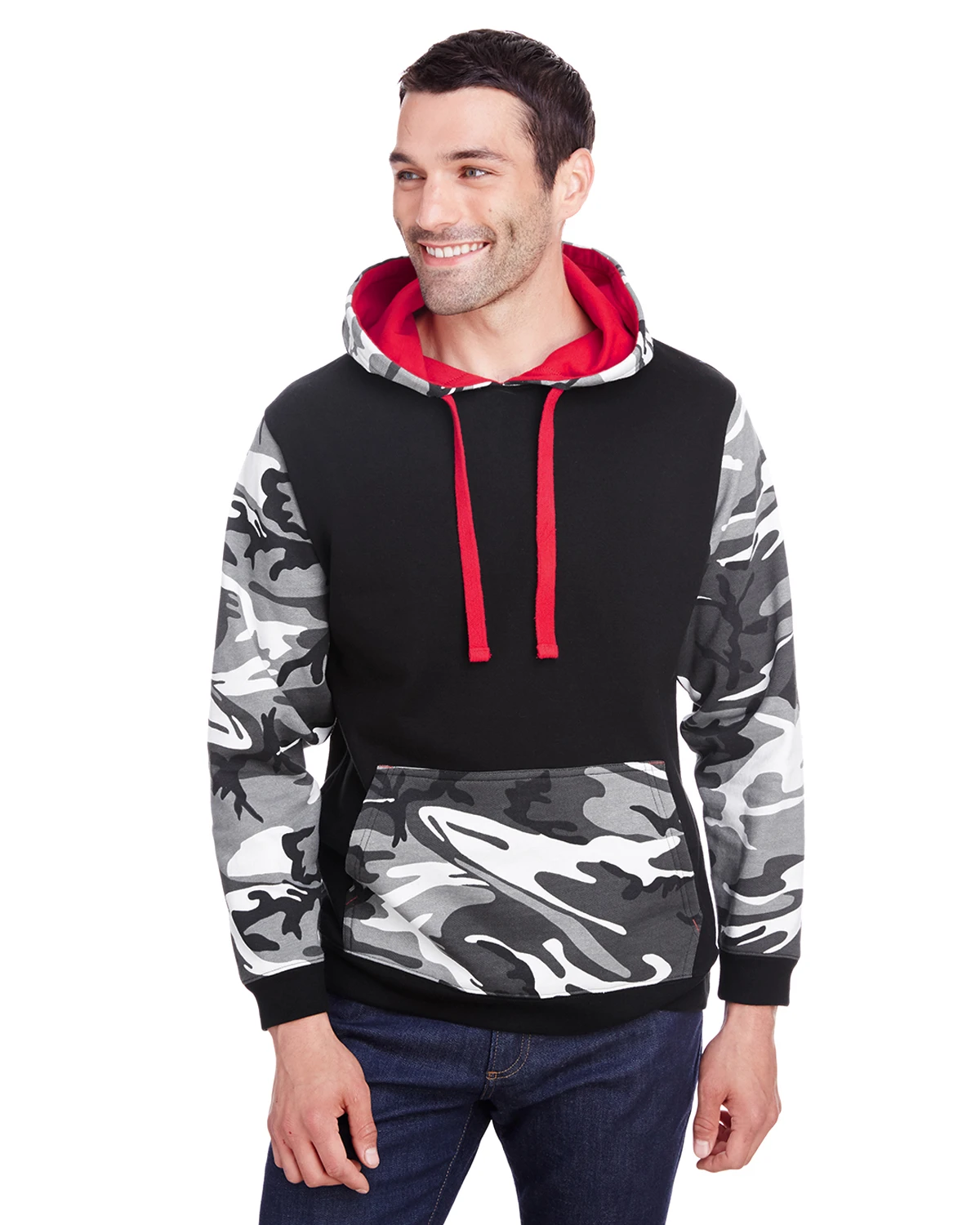 Men's Fashion Camo Hooded Sweatshirt 7 Men's Fashion Camo Hooded Sweatshirt - Image 5