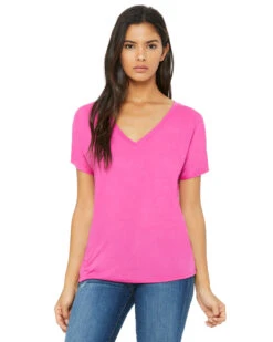 Ladies' Slouchy V-Neck T-Shirt -Jiffyshirts Sales Store 958161ea60fd3e