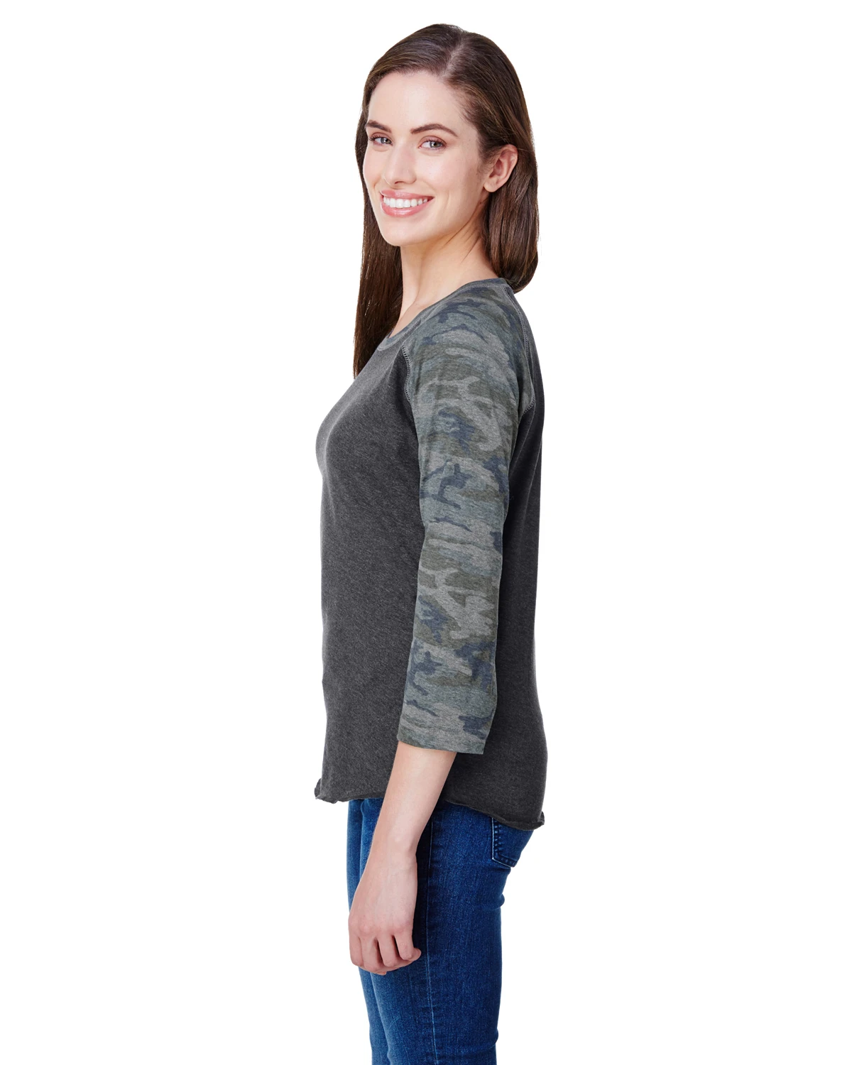 Ladies Baseball T-Shirt 4 Ladies Baseball T-Shirt - Image 2