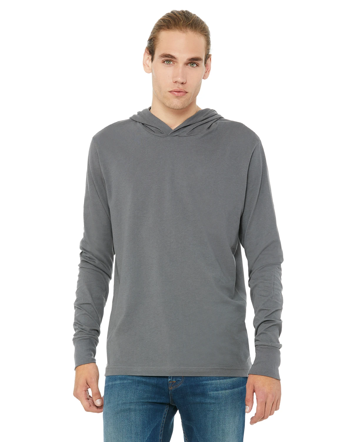 Unisex Jersey Long-Sleeve Hoodie 15 Unisex Jersey Long-Sleeve Hoodie - Image 13