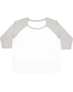 Ladies' Curvy Baseball T-Shirt -Jiffyshirts Sales Store 96f93f6cad7ec7