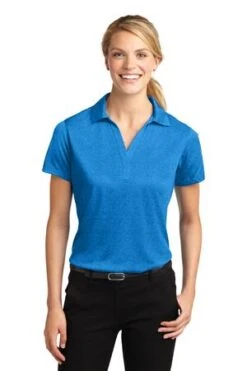Ladies Heather Contender Polo -Jiffyshirts Sales Store 972e5ea3258b3c