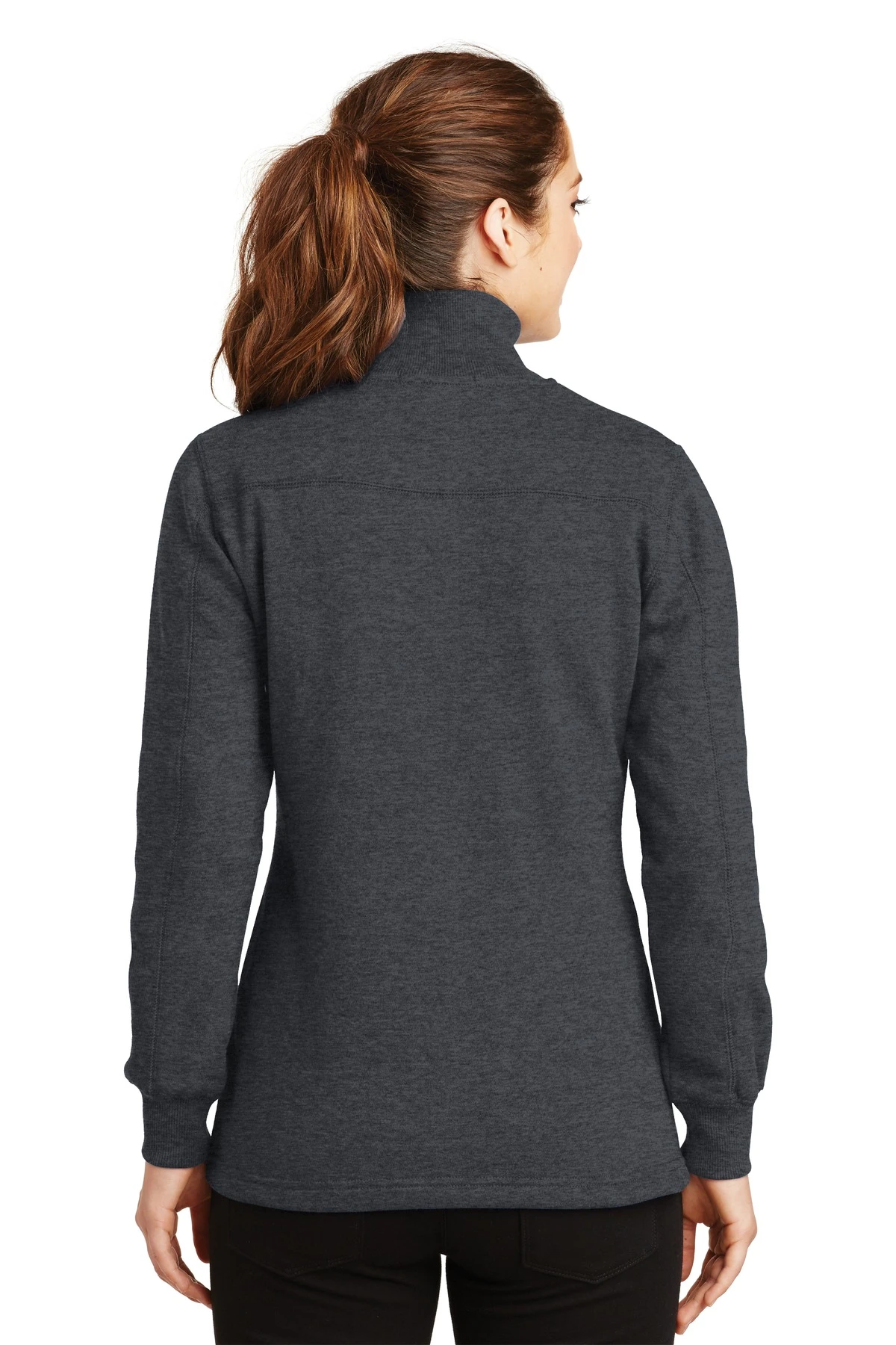 Ladies 1/4-Zip Sweatshirt 4 Ladies 1/4-Zip Sweatshirt - Image 2