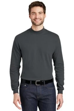Interlock Knit Mock Turtleneck 14 Interlock Knit Mock Turtleneck -Jiffyshirts Sales Store 97da3307a532ba