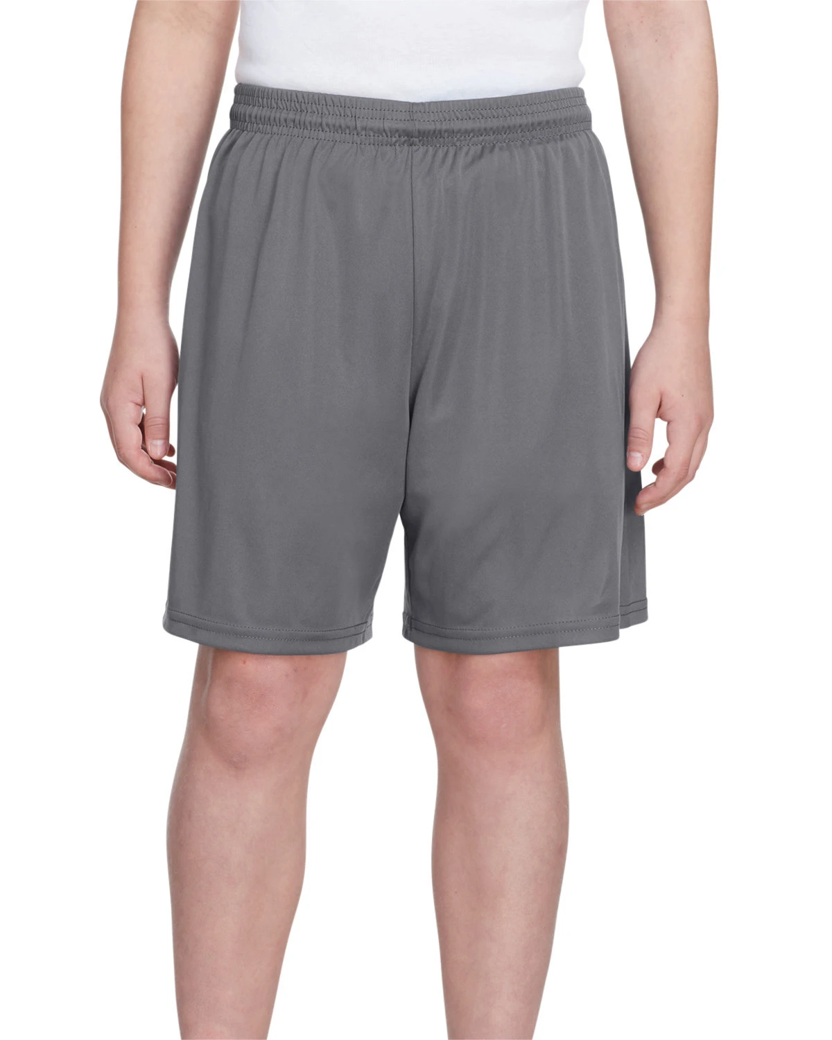 Youth Unisex Cooling Performance Polyester Short 7 Youth Unisex Cooling Performance Polyester Short - Image 5
