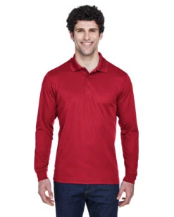 Men's Pinnacle Performance Long-Sleeve Piqué Polo 21 Men's Pinnacle Performance Long-Sleeve Piqué Polo -Jiffyshirts Sales Store 9870df19cfad74