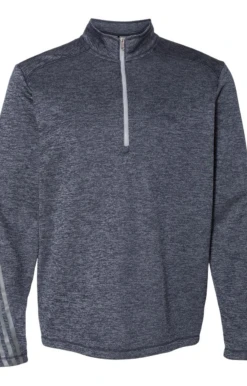 ADIDAS Men's 3-Stripes Heather Quarter-Zip 15 ADIDAS Men's 3-Stripes Heather Quarter-Zip -Jiffyshirts Sales Store 98b49fedd9fd55