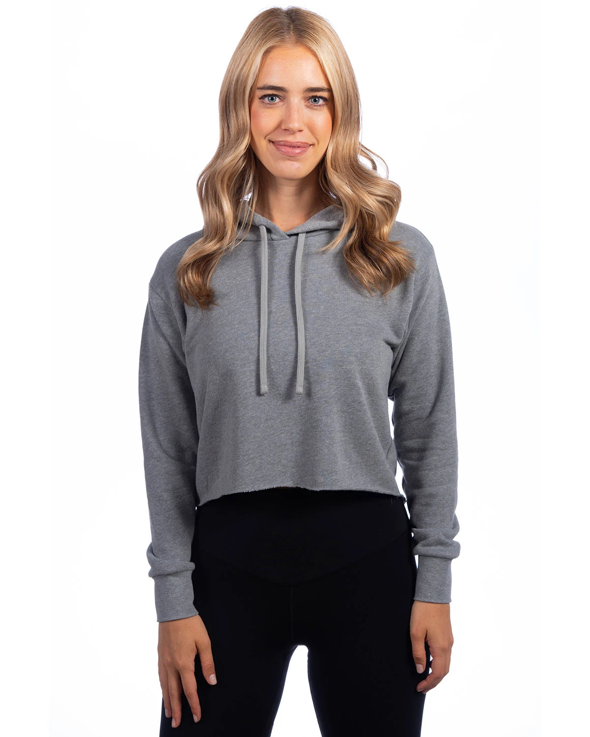 Next Level Ladies' Cropped Pullover Hooded Sweatshirt 7 Next Level Ladies' Cropped Pullover Hooded Sweatshirt - Image 5