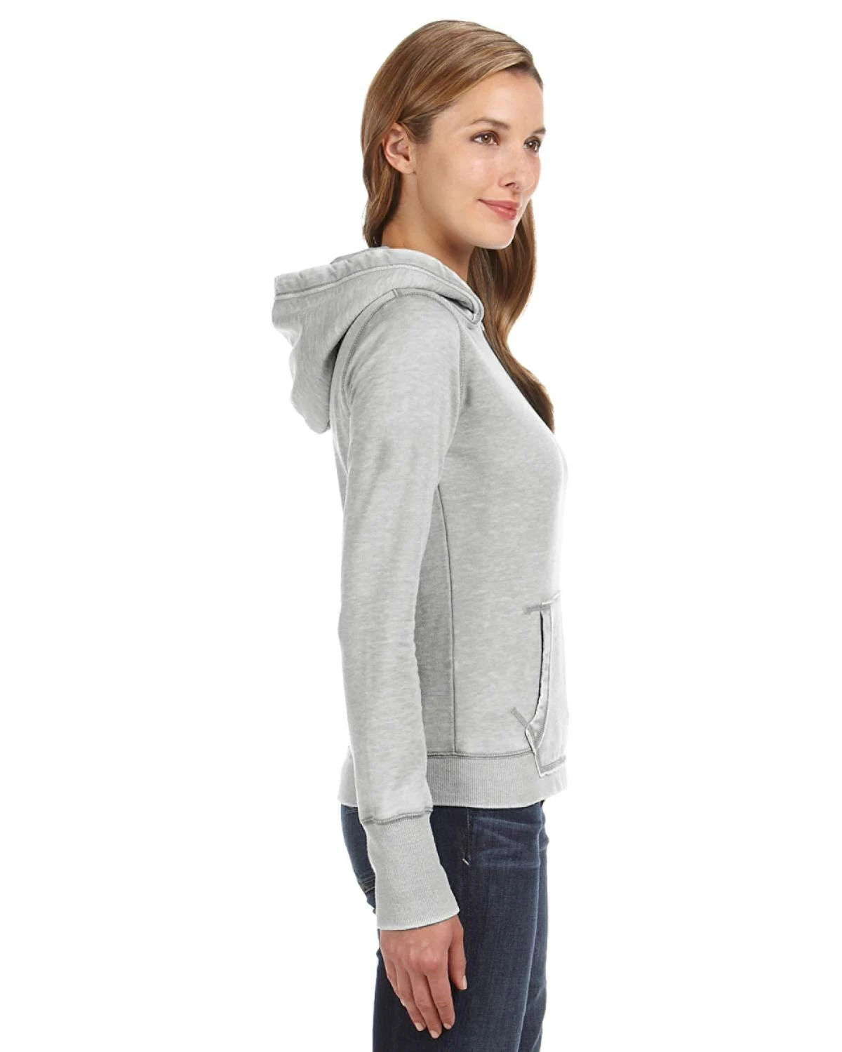 Ladies' Zen Pullover Fleece Hood 4 Ladies' Zen Pullover Fleece Hood - Image 2