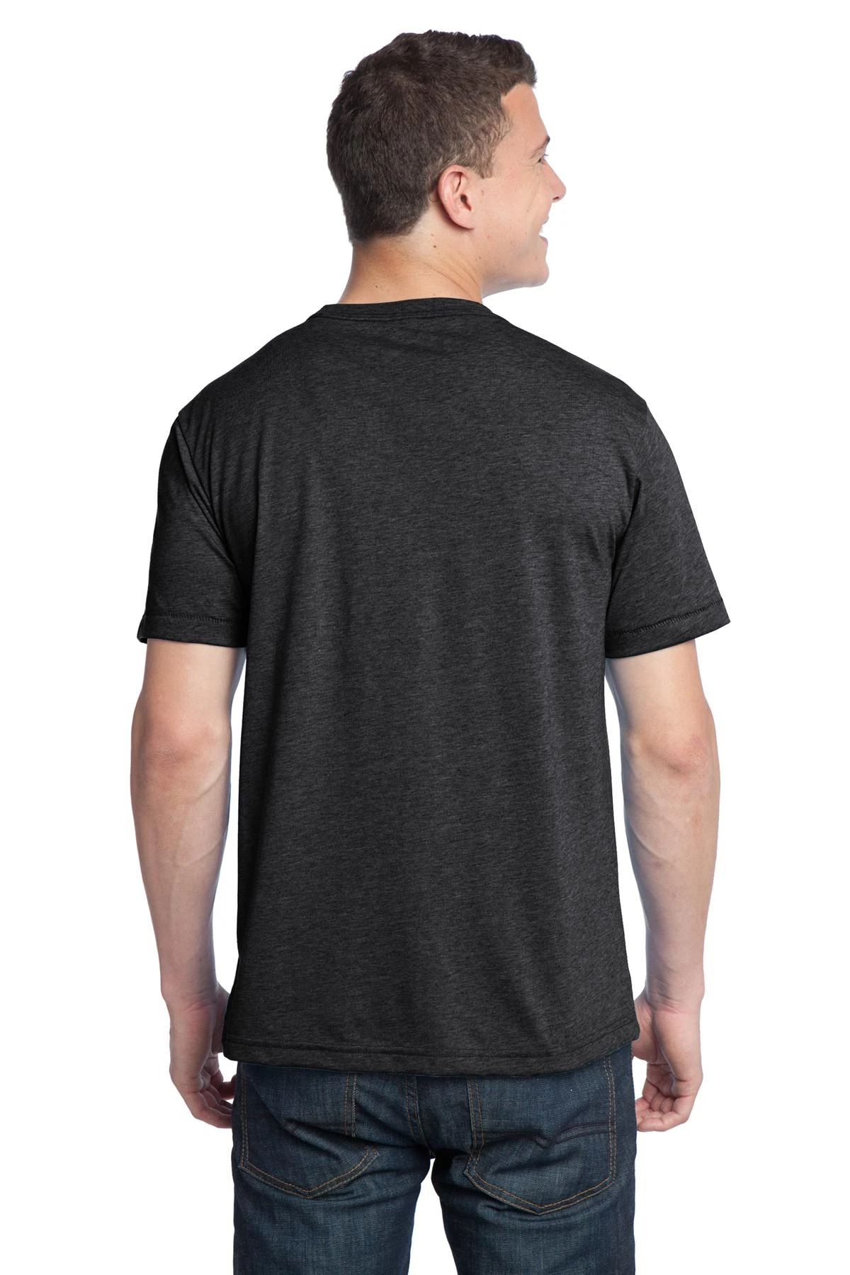 District Unisex Tri-Blend Crewneck Tee 4 District Unisex Tri-Blend Crewneck Tee - Image 2