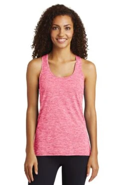 Ladies PosiCharge Electric Heather Racerback Tank 18 Ladies PosiCharge Electric Heather Racerback Tank -Jiffyshirts Sales Store 9ad888079ee41f