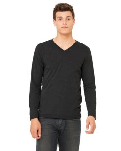 Unisex Jersey Long-Sleeve V-Neck T-Shirt -Jiffyshirts Sales Store 9adb1b5e055044