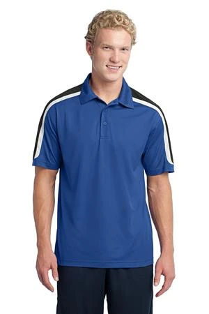 Tricolor Shoulder Micropique Sport-Wick Polo 3 Tricolor Shoulder Micropique Sport-Wick Polo