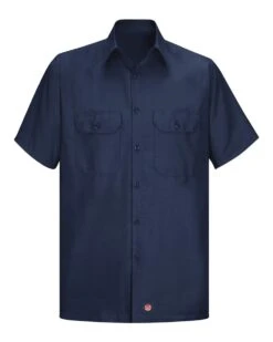 Ripstop Short Sleeve Work Shirt -Jiffyshirts Sales Store 9b68ec3aebc33b