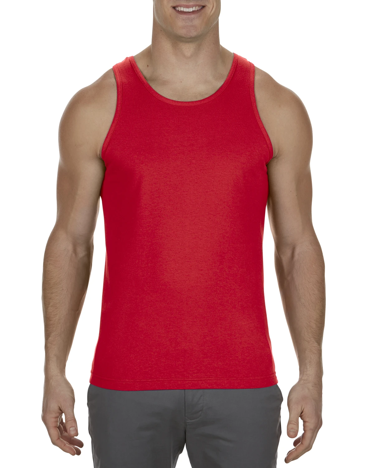 Adult Unisex 6.0 Oz., 100% Cotton Tank Top 8 Adult Unisex 6.0 Oz., 100% Cotton Tank Top - Image 6
