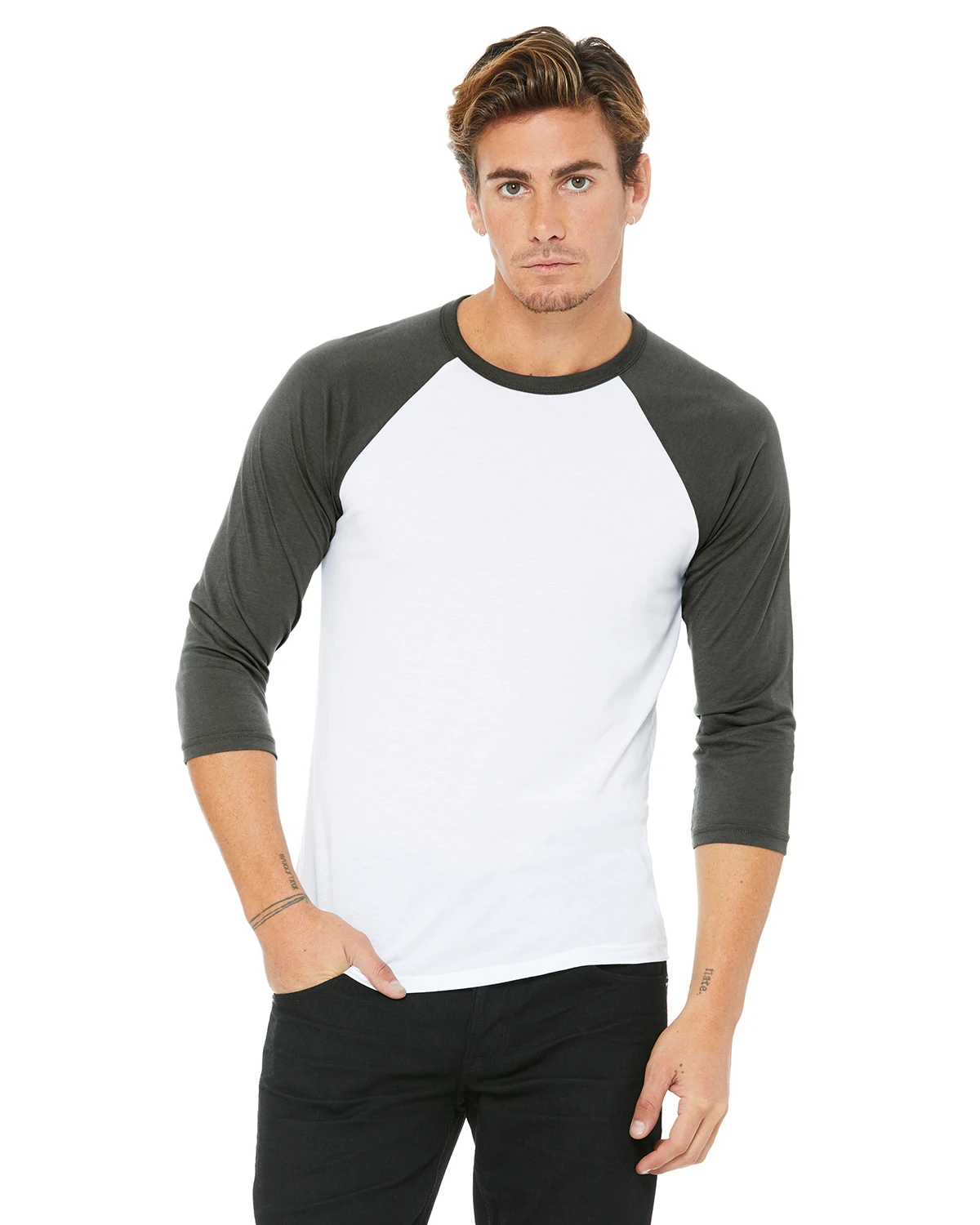 Unisex 3/4-Sleeve Baseball T-Shirt 8 Unisex 3/4-Sleeve Baseball T-Shirt - Image 6