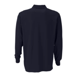 Unisex Long Sleeve Soft-Blend Double-Tuck Pique Polo -Jiffyshirts Sales Store 9bd8cb2cbf6344