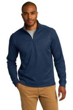 Vertical Texture 1/4-Zip Pullover -Jiffyshirts Sales Store 9c32d6748012f4