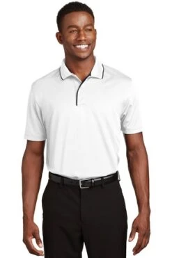 Men's Dri-Mesh Polo With Tipped Collar And Piping -Jiffyshirts Sales Store 9d091c09a004ca
