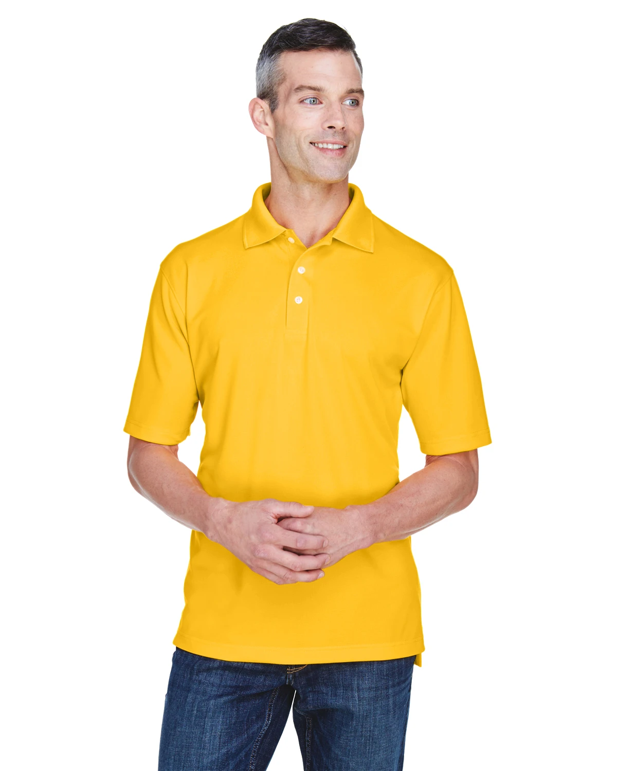 Men's Cool & Dry Stain-Release Performance Polo 10 Men's Cool & Dry Stain-Release Performance Polo - Image 8