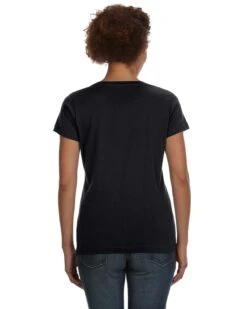 Ladies' V-Neck Fine Jersey T-Shirt 24 Ladies' V-Neck Fine Jersey T-Shirt -Jiffyshirts Sales Store 9e4ee34c1348c6
