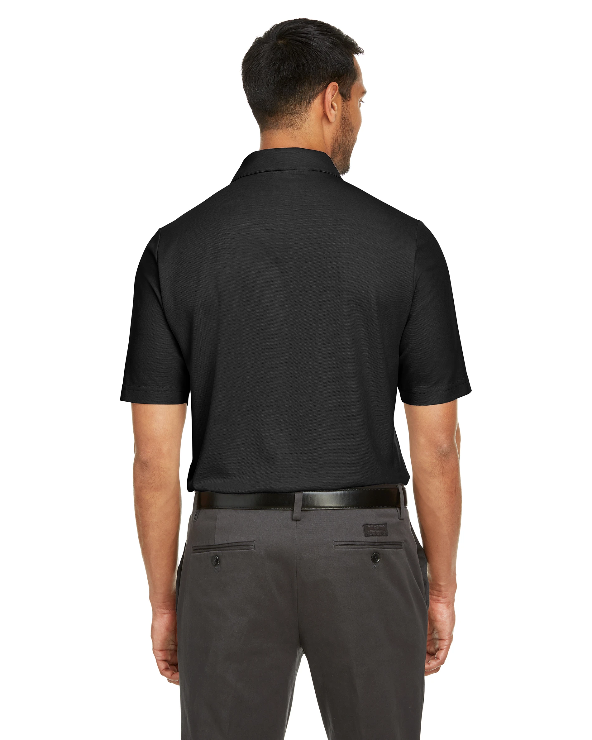 Men's Tall Fusion ChromaSoft™ Pique Polo 5 Men's Tall Fusion ChromaSoft™ Pique Polo - Image 3