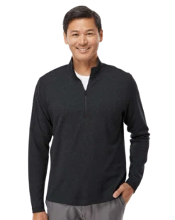 ADIDAS Unisex 3-Stripes Quarter-Zip Sweater