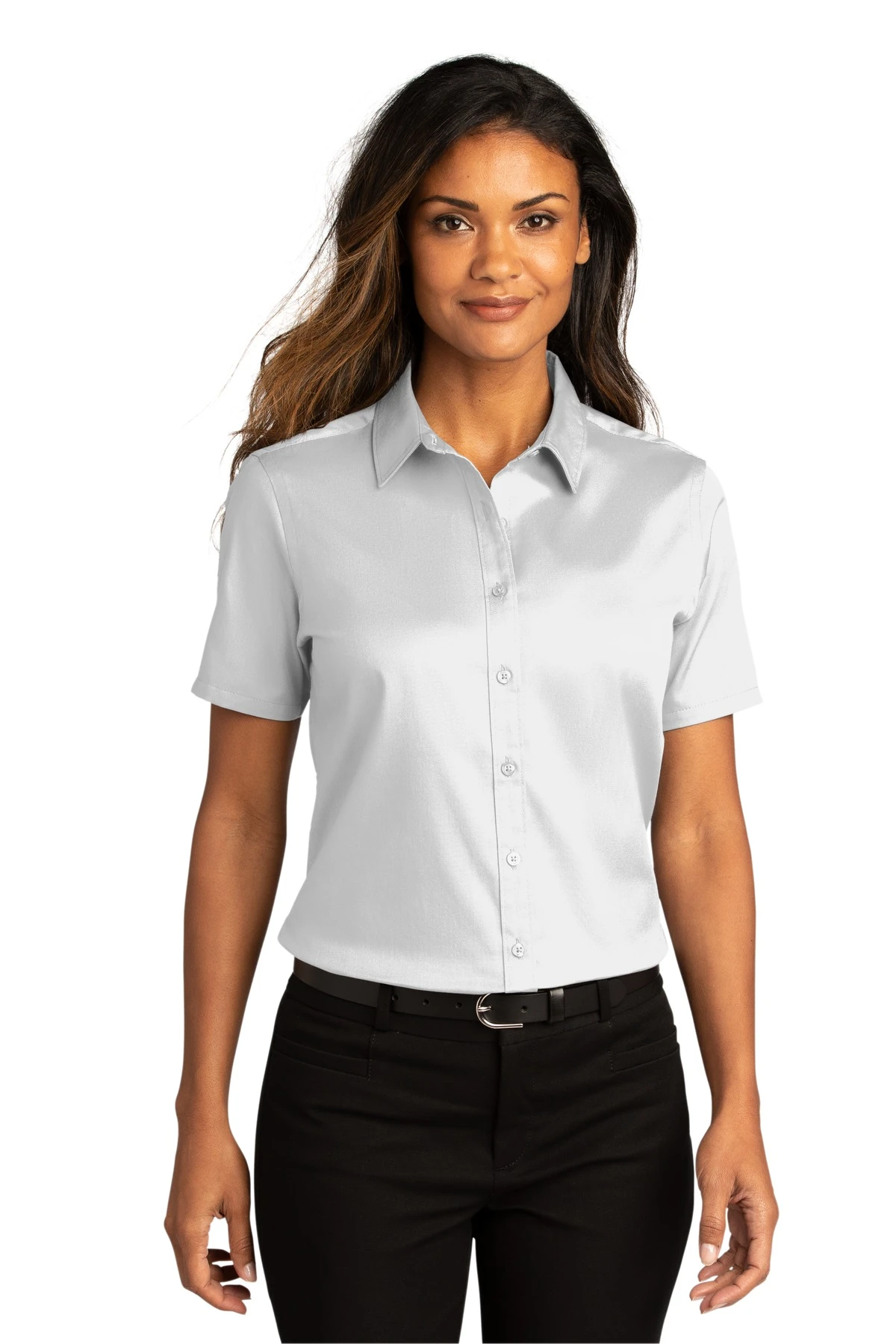 Ladies Short Sleeve SuperPro React ™ Twill Shirt 6 Ladies Short Sleeve SuperPro React ™ Twill Shirt - Image 4