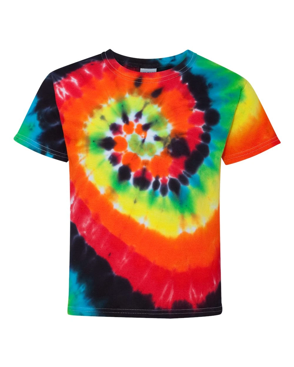 Youth Unisex Multi-Color Spiral T-Shirt 10 Youth Unisex Multi-Color Spiral T-Shirt - Image 8