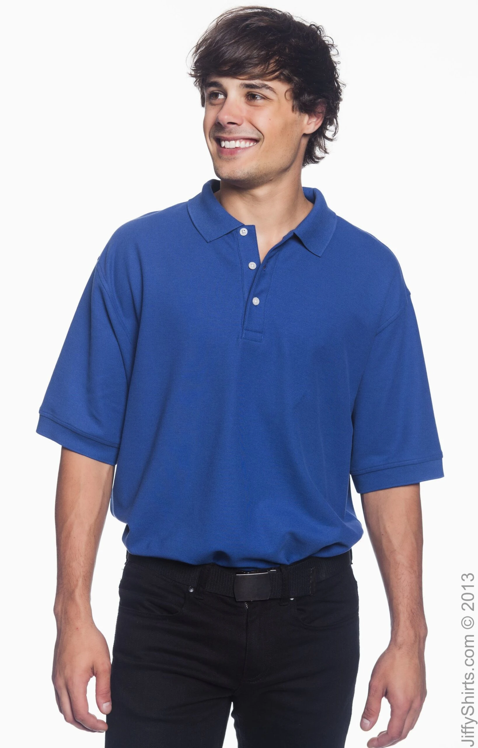 Men's Pima Piqué Short-Sleeve Polo 14 Men's Pima Piqué Short-Sleeve Polo - Image 12