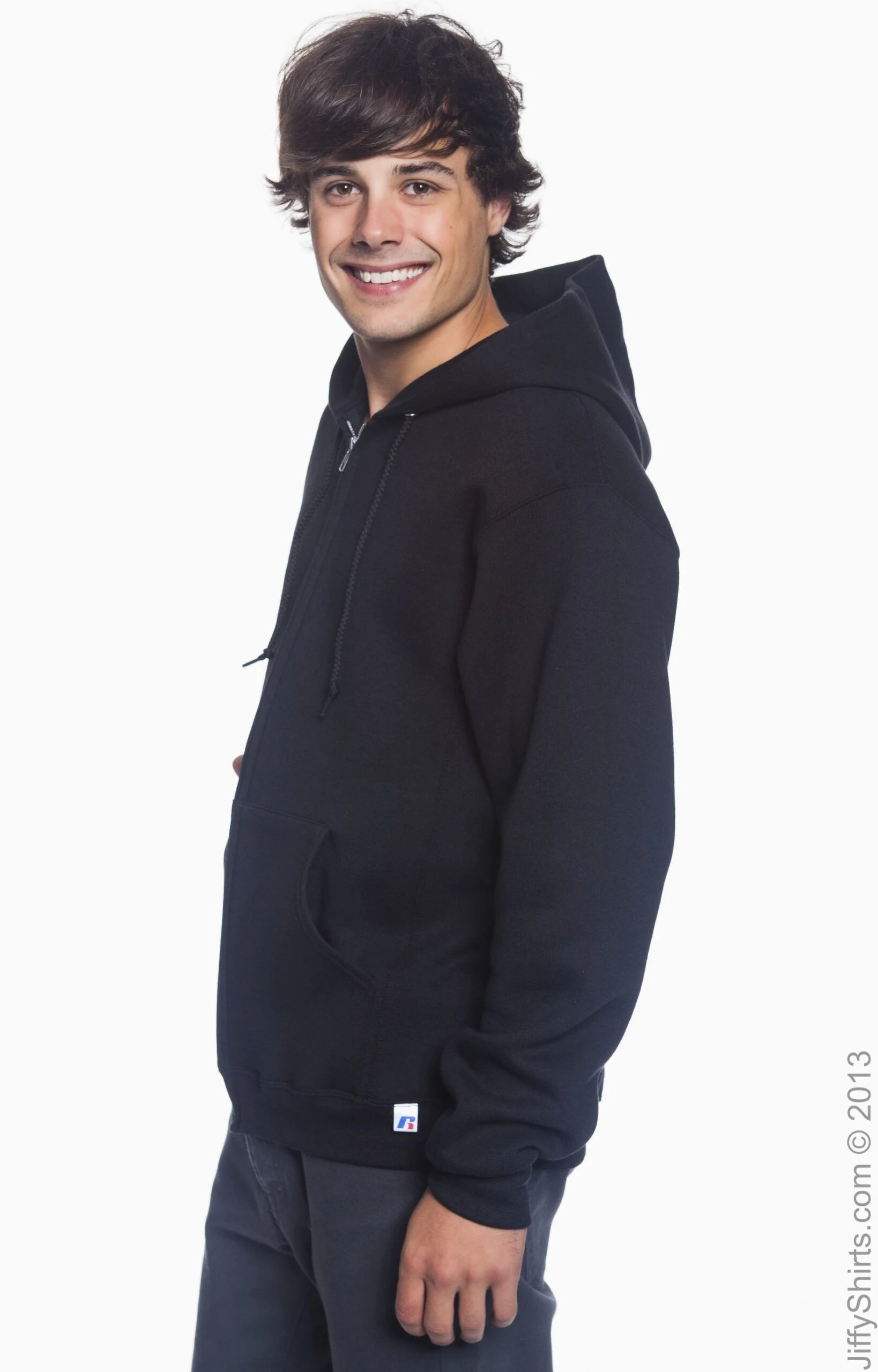 Russell Athletic Unisex Dri Power® Hooded Full-Zip Sweatshirt 5 Russell Athletic Unisex Dri Power® Hooded Full-Zip Sweatshirt - Image 3